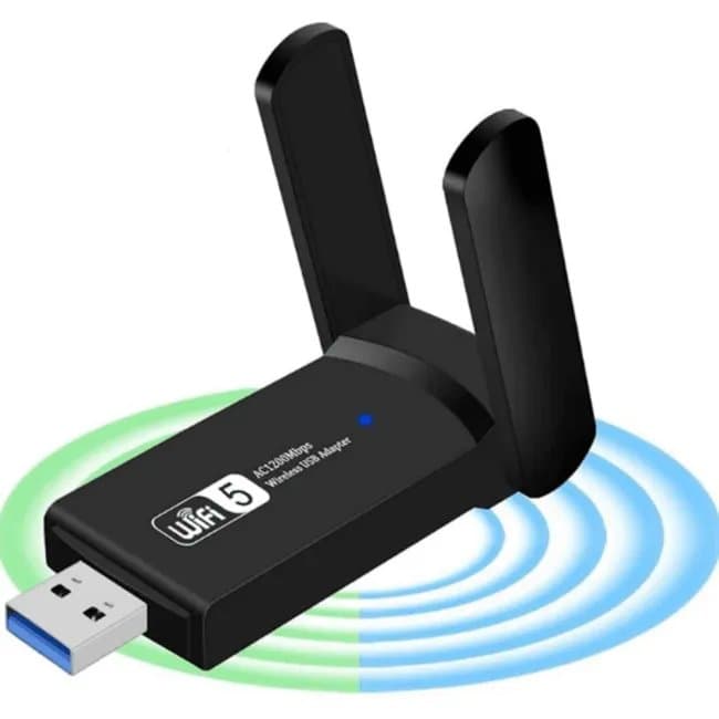 ADAPTADOR USB WIRELESS AC1300 DUAL BAND IMPORTADO